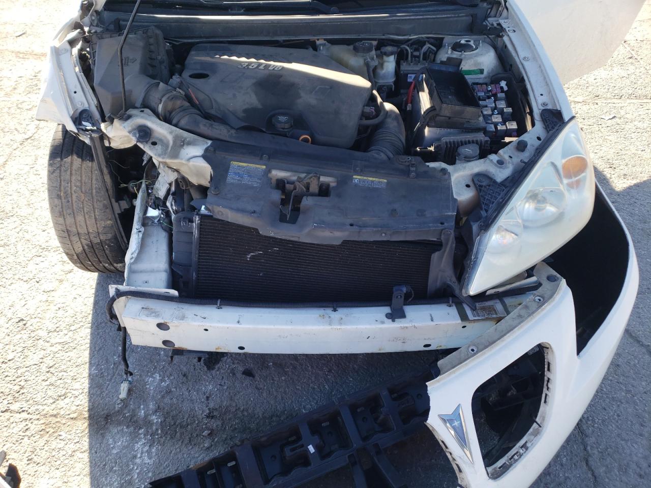 2008 Pontiac G6 VIN 1G2ZH57N184262360 Copart auction photo, front end damage thumbnail 12