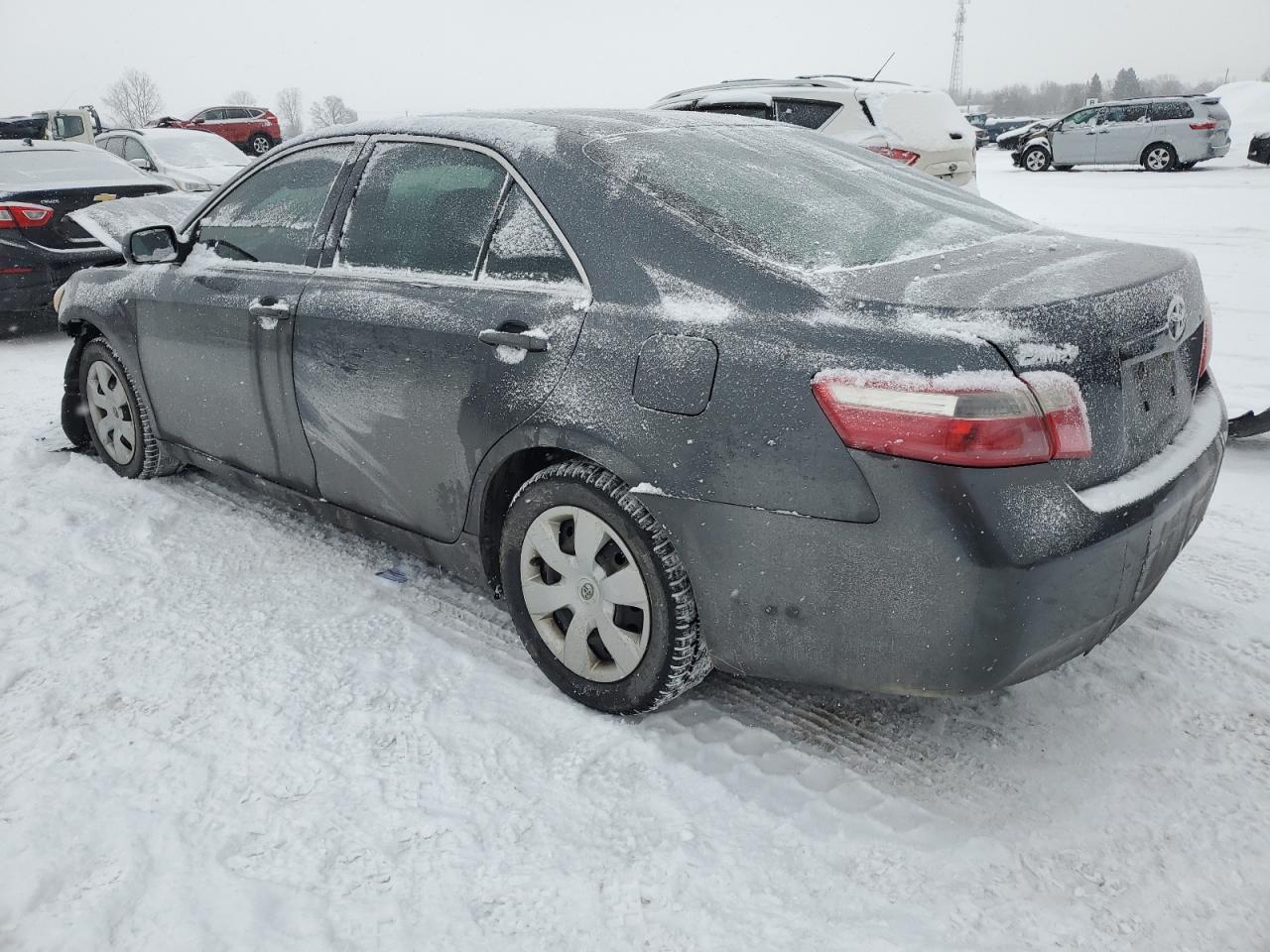 2007 Toyota Camry VIN 4T1BE46K07U702781 Copart auction photo, front end / side damage thumbnail 2