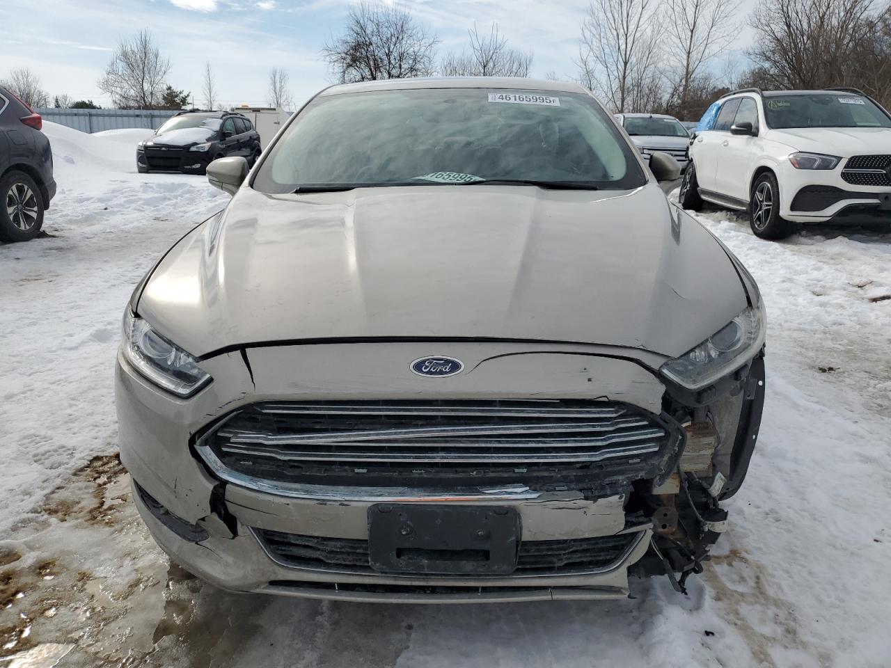 2015 Ford Fusion VIN 3FA6P0D95FR148111 Copart auction photo, front end / side damage thumbnail 5