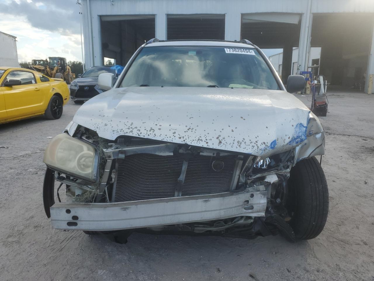 2005 Toyota Highlander VIN JTEDP21A450057160 Copart auction photo, front end damage thumbnail 5