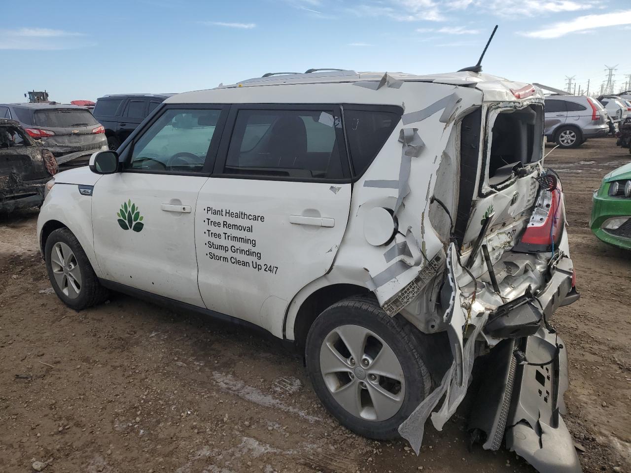 2016 KIA Soul VIN KNDJN2A22G7264954 Copart auction photo, rear end damage thumbnail 2