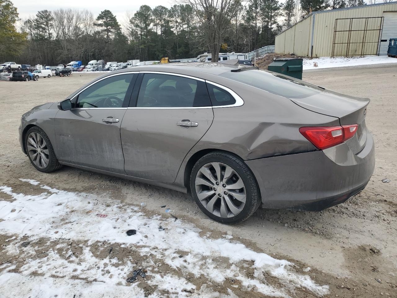 2017 Chevrolet Malibu VIN 1G1ZH5SX6HF230473 Copart auction photo, rear end / side damage thumbnail 2