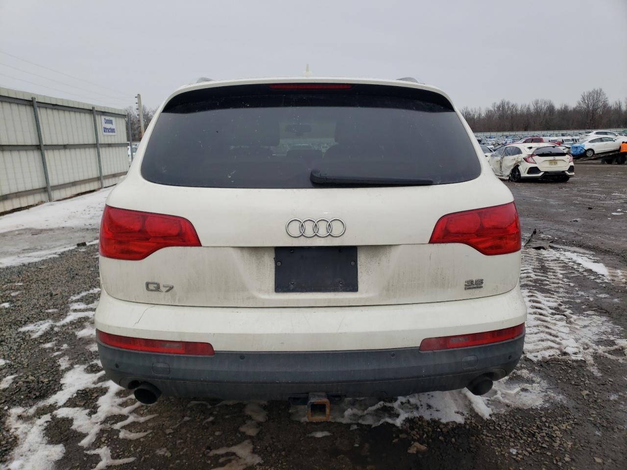 2009 Audi Q7 VIN WA1AY74L89D030650 Copart auction photo, side / front end damage thumbnail 6