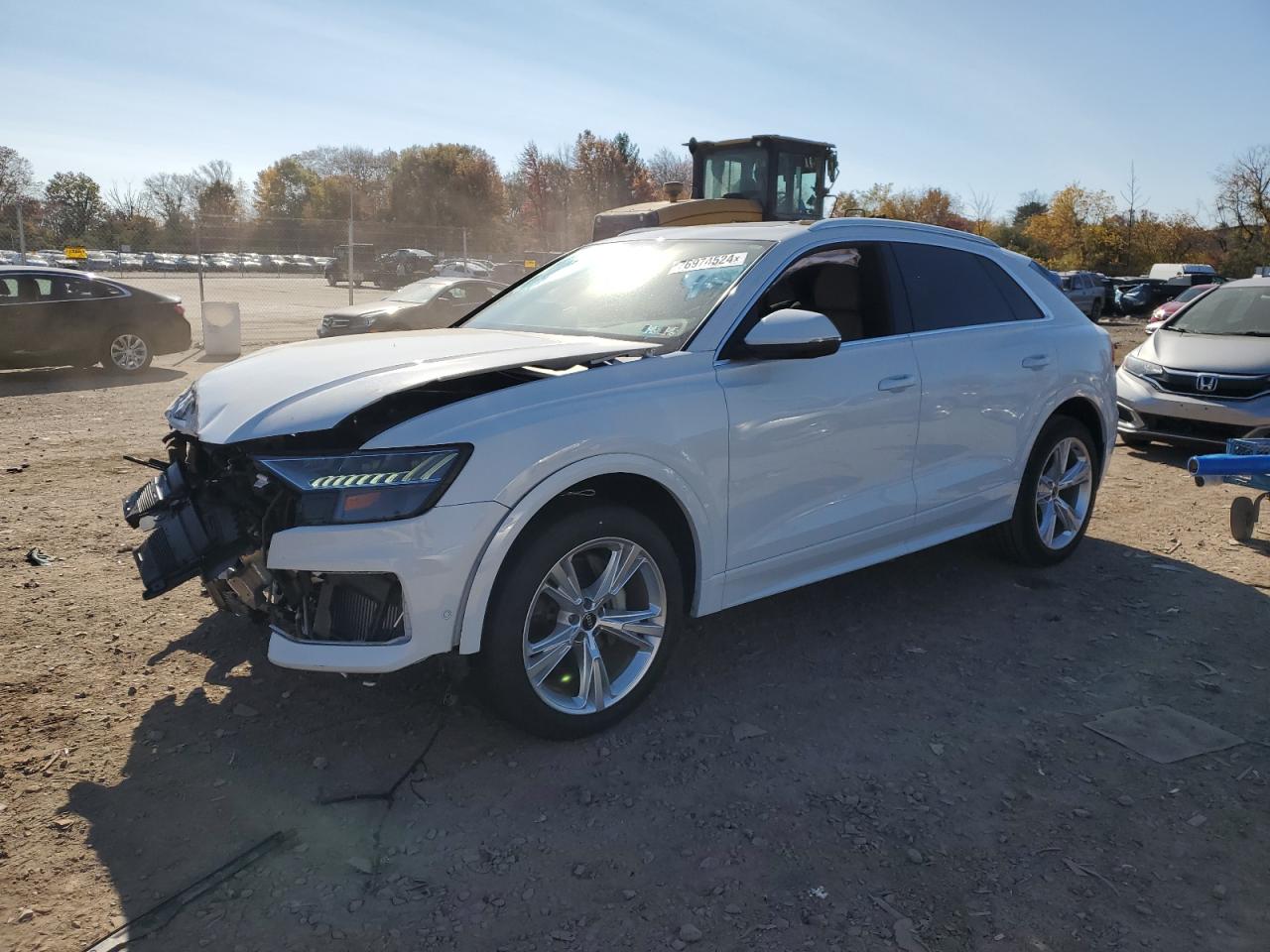 2021 Audi Q8 VIN WA1BVAF16MD034467