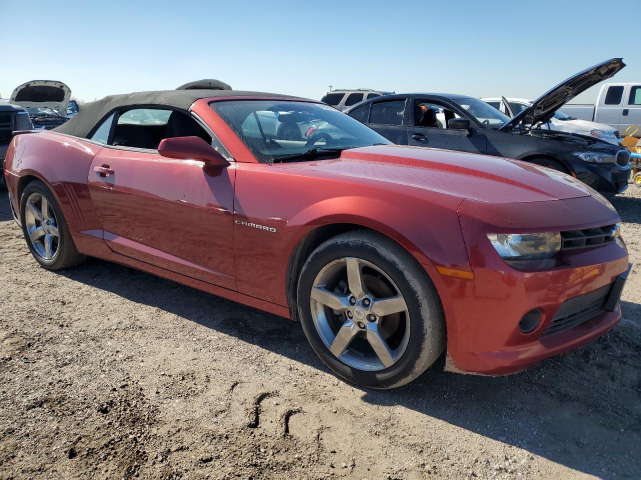 2015 Chevrolet Camaro VIN 2G1FD3D35F9217846 Copart auction photo, rear end / minor dent/scratches damage thumbnail 4