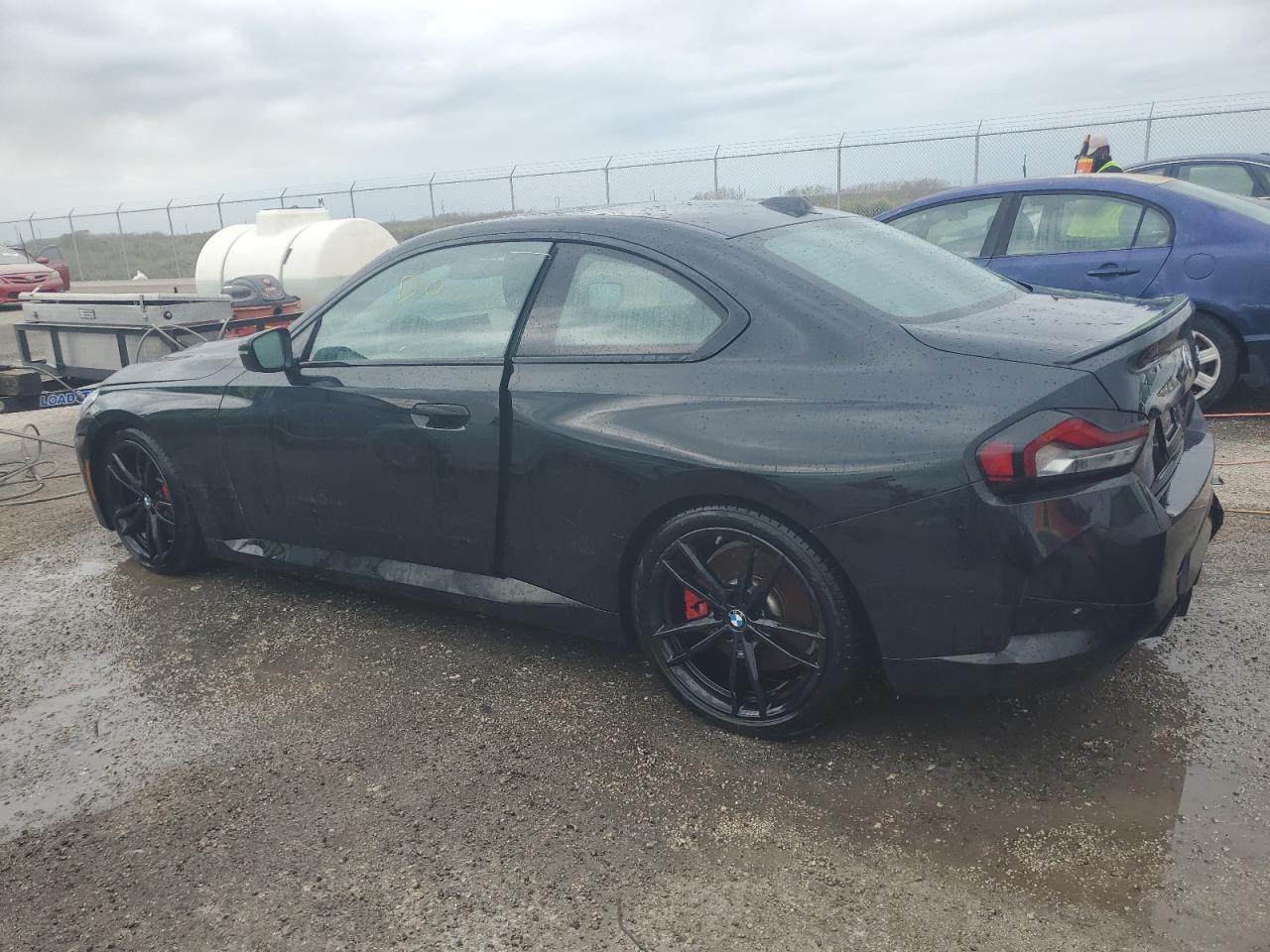 2024 BMW 2er VIN 3MW23CM08R8E46778 Copart auction photo, water/flood / rear end damage thumbnail 2