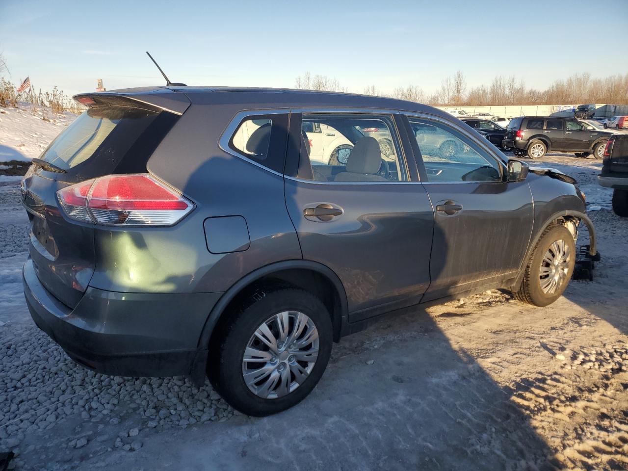 2016 Nissan Rogue VIN JN8AT2MTXGW024250 Copart auction photo, front end damage thumbnail 3