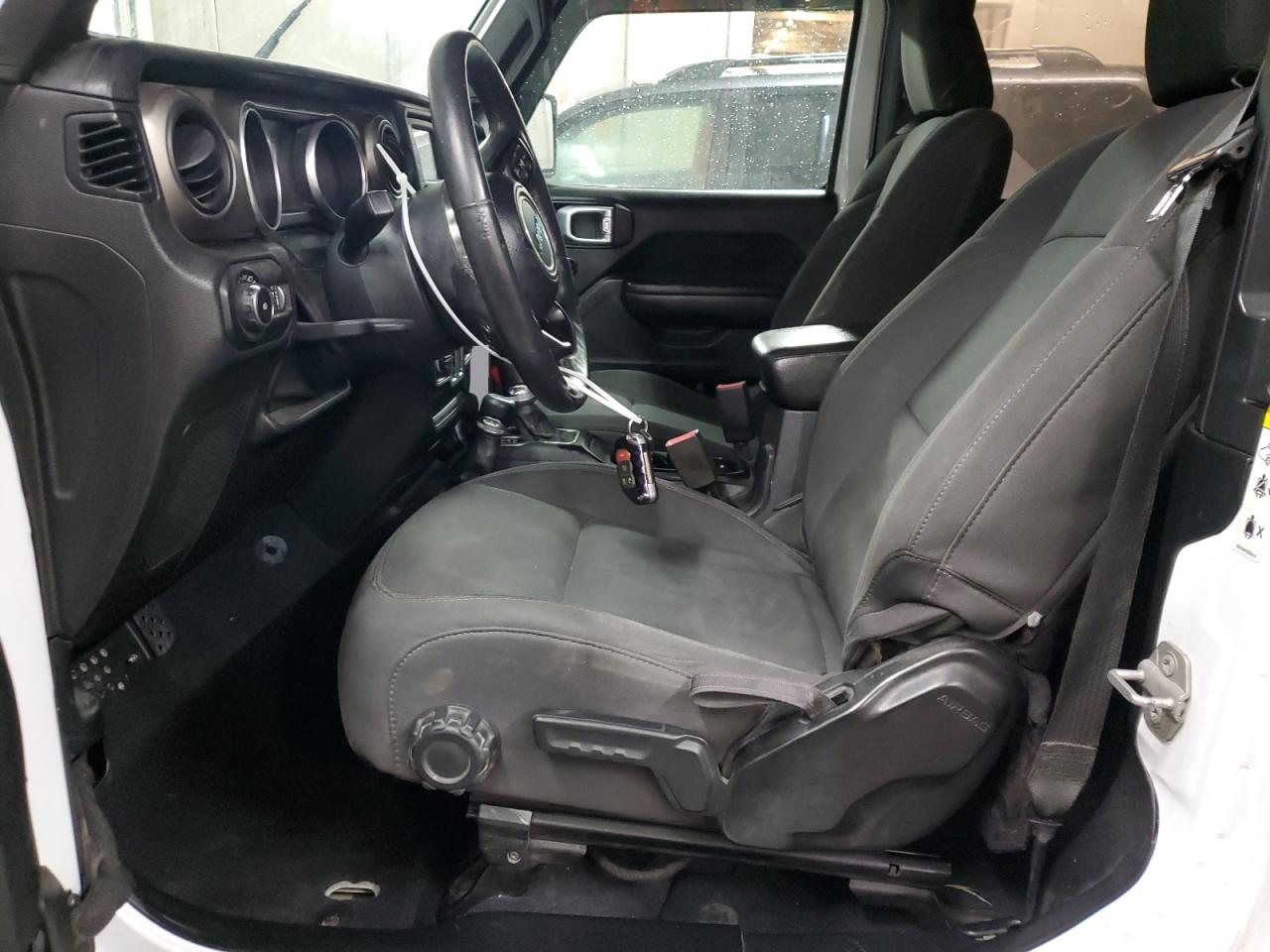 2018 Jeep Wrangler VIN 1C4GJXAN3JW220732 Copart auction photo, front end / minor dent/scratches damage thumbnail 7