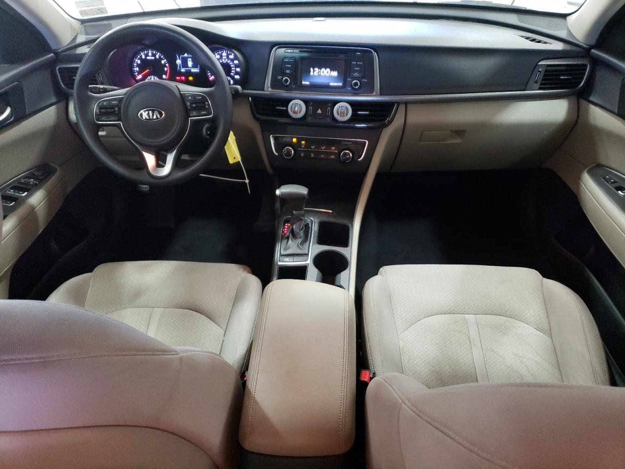 2016 KIA Optima VIN KNAGT4L37G5102490 Copart auction photo, top/roof damage thumbnail 8