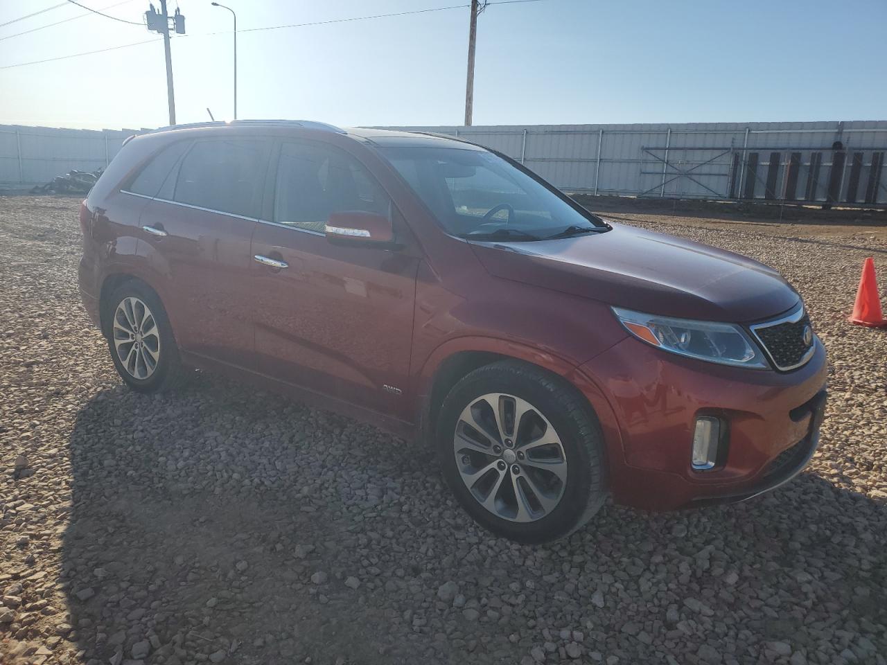 2015 KIA Sorento VIN 5XYKWDA76FG622700 Copart auction photo, rear end damage thumbnail 4