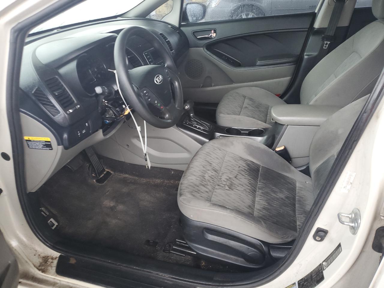 2015 KIA Forte VIN KNAFK4A62F5293780 Copart auction photo, side damage thumbnail 7