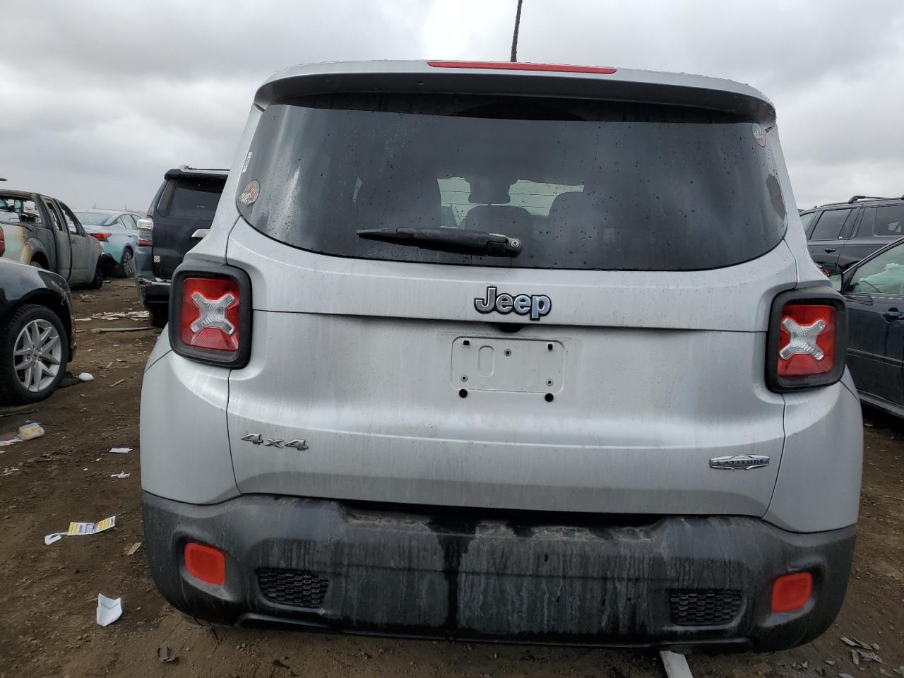 2017 Jeep Renegade VIN ZACCJBBB0HPF33363 Copart auction photo, side damage thumbnail 6