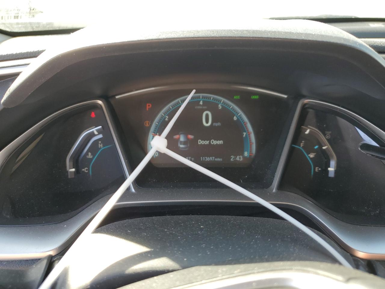2016 Honda Civic VIN 19XFC1F97GE042079 Copart auction photo, side damage thumbnail 9
