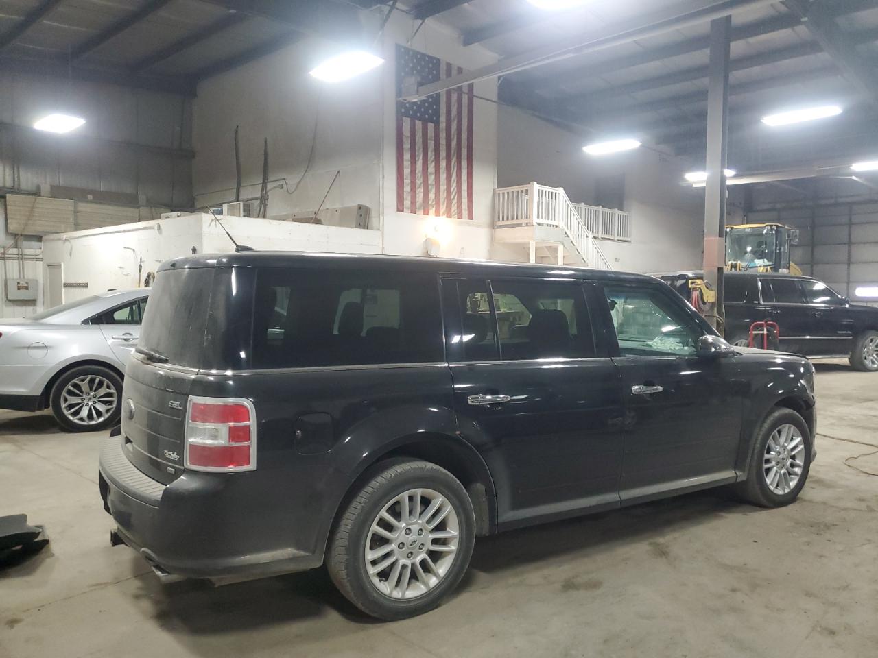 2014 Ford Flex VIN 2FMHK6C8XEBD08571 Copart auction photo, front end damage thumbnail 3
