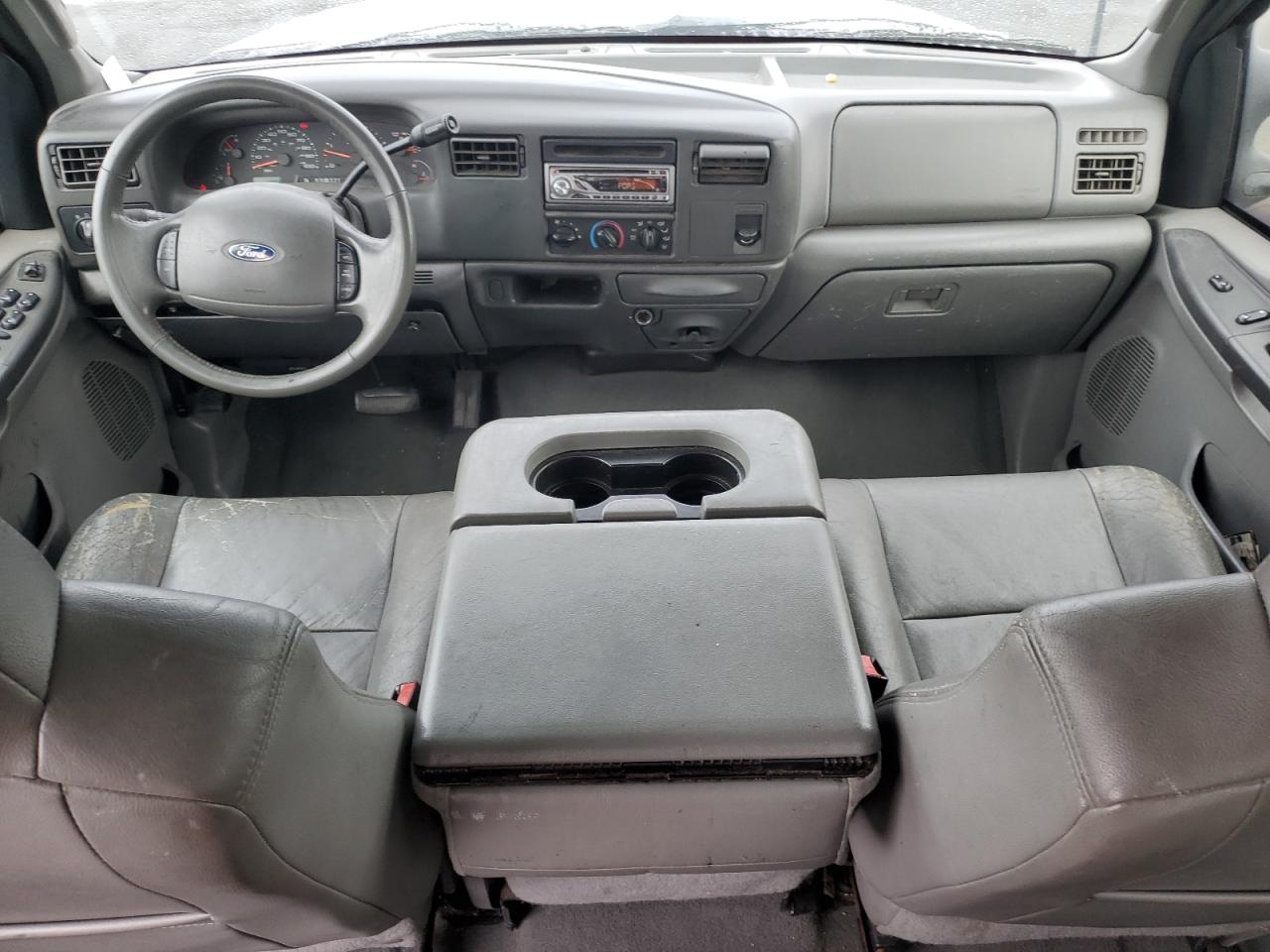 2003 Ford F250 VIN 1FTNW20P03EC34109 Copart auction photo, vandalism damage thumbnail 8