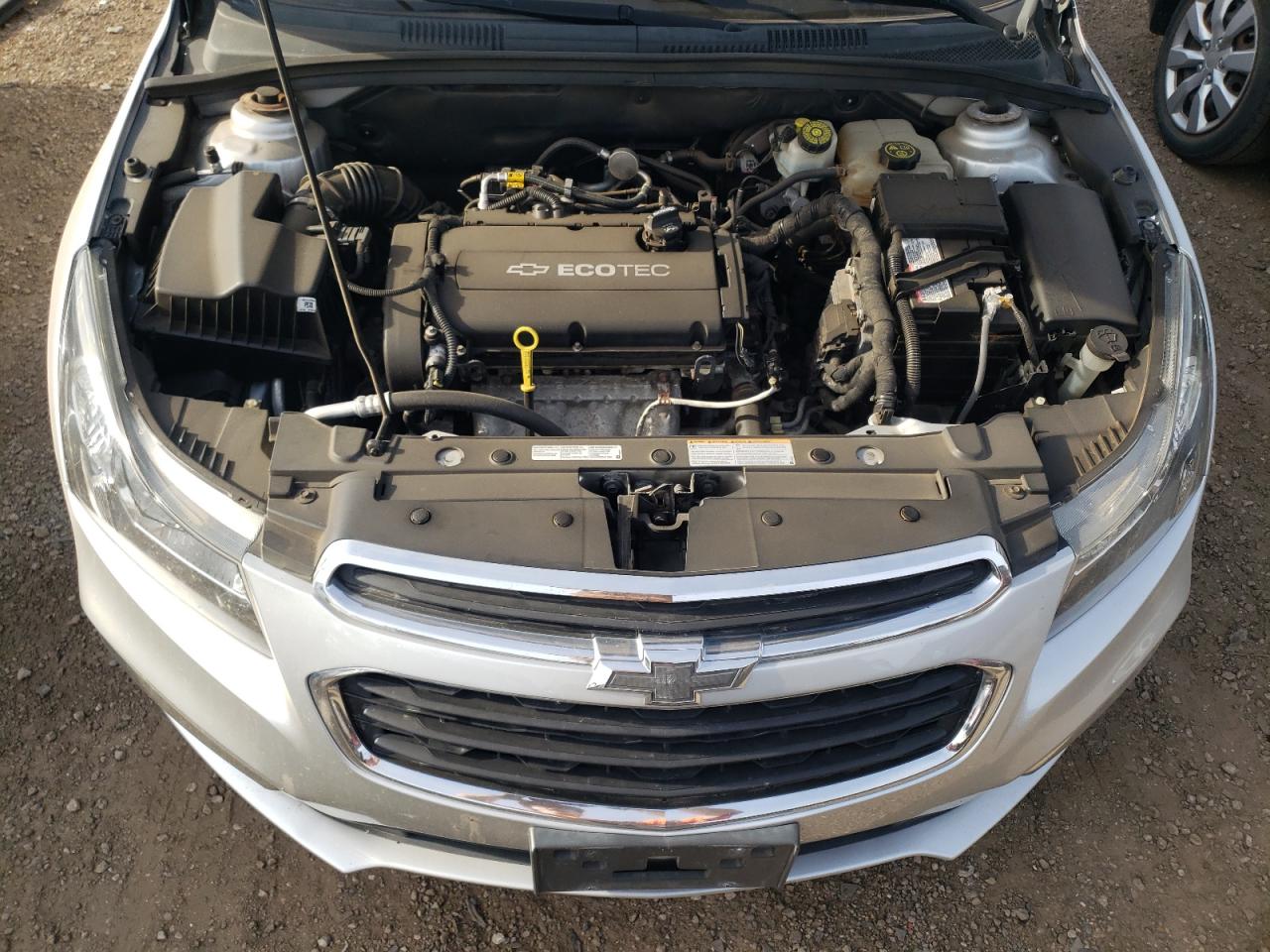 2015 Chevrolet Cruze VIN 1G1PA5SHXF7206527 Copart auction photo, side damage thumbnail 11