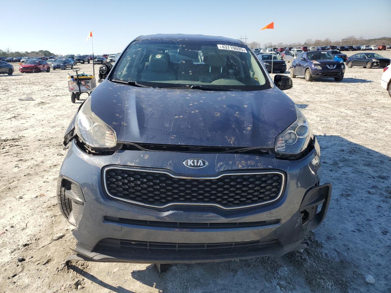 2019 KIA Sportage VIN KNDPM3AC9K7621812 Copart auction photo, all over damage thumbnail 5