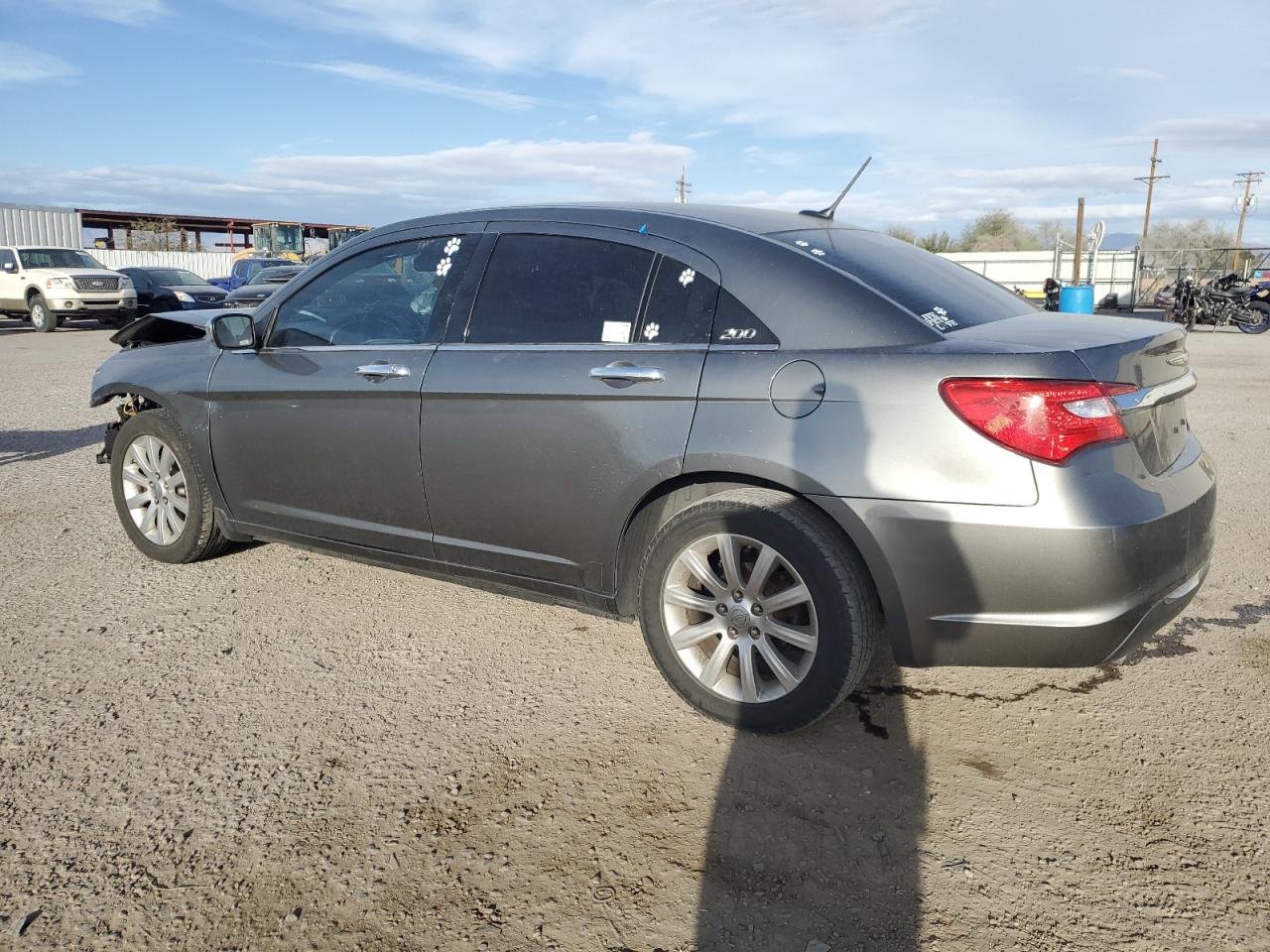 2013 Chrysler 200 VIN 1C3CCBCG4DN504704 Copart auction photo, front end damage thumbnail 2