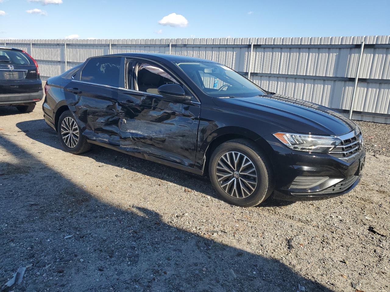 2021 Volkswagen Jetta VIN 3VWC57BU6MM000334 Copart auction photo, side damage thumbnail 4