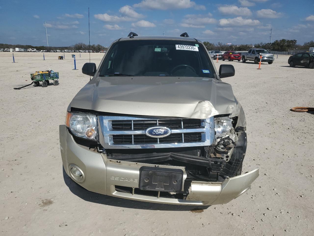 2012 Ford Escape VIN 1FMCU0D70CKB53426 Copart auction photo, front end / side damage thumbnail 5