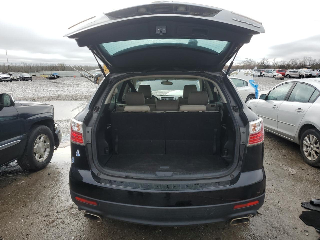2011 Mazda CX-9 VIN JM3TB2BAXB0306366 Copart auction photo, side / front end damage thumbnail 6