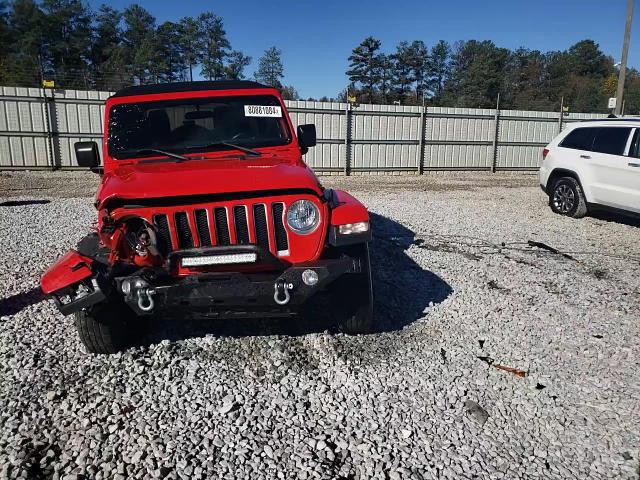 2018 Jeep Wrangler VIN 1C4HJXEG5JW310819 Copart auction photo, front end / undercarriage damage thumbnail 13