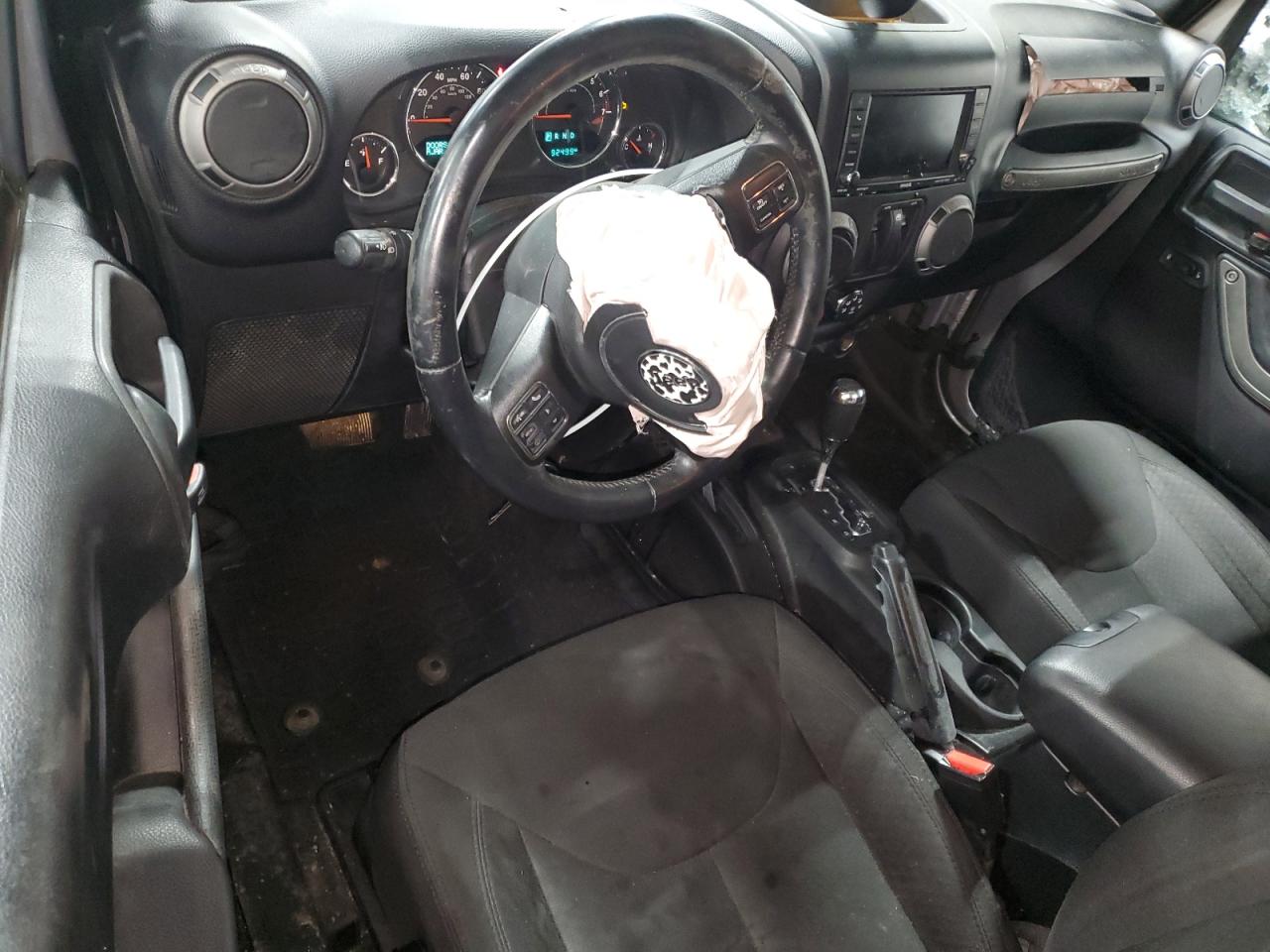 2015 Jeep Wrangler VIN 1C4AJWAG7FL643985 Copart auction photo, front end damage thumbnail 8