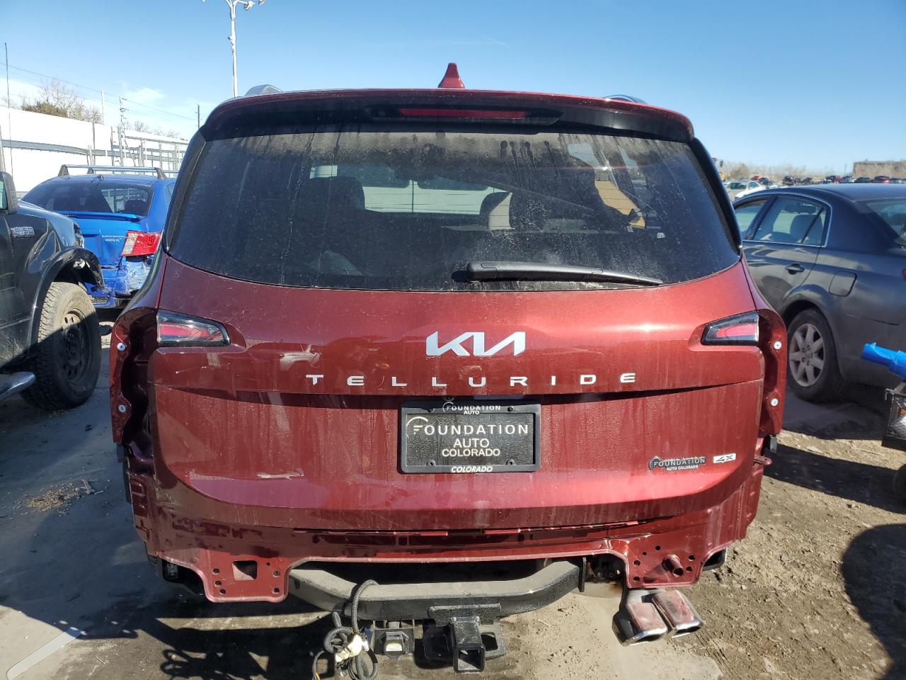 2024 KIA Telluride VIN 5XYP5DGC6RG472685 Copart auction photo, all over damage thumbnail 6