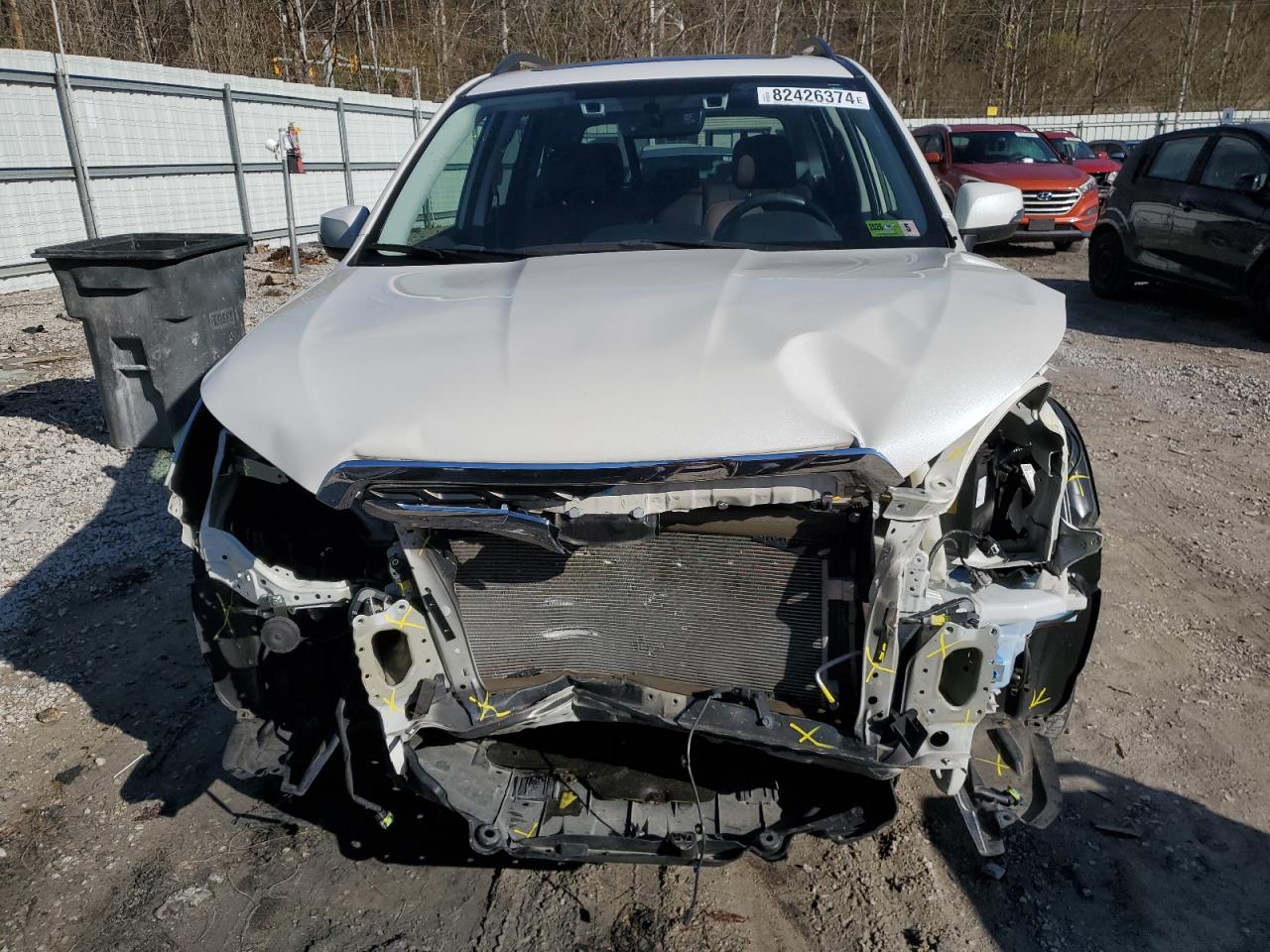 2017 Subaru Forester VIN JF2SJAWC2HH592531 Copart auction photo, front end damage thumbnail 5