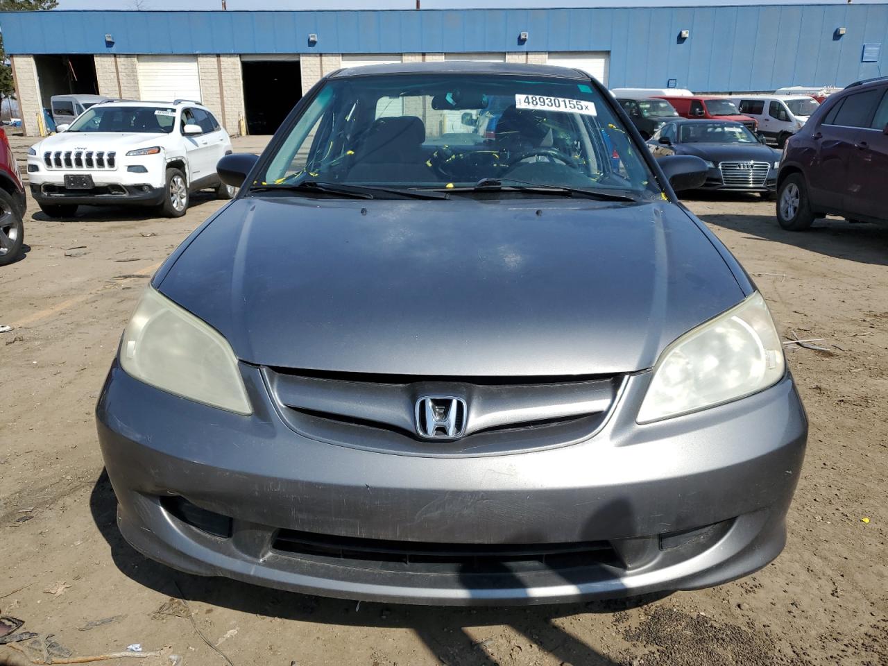 2004 Honda Civic VIN 2HGES16504H644156 Copart auction photo, mechanical / rear end damage thumbnail 5