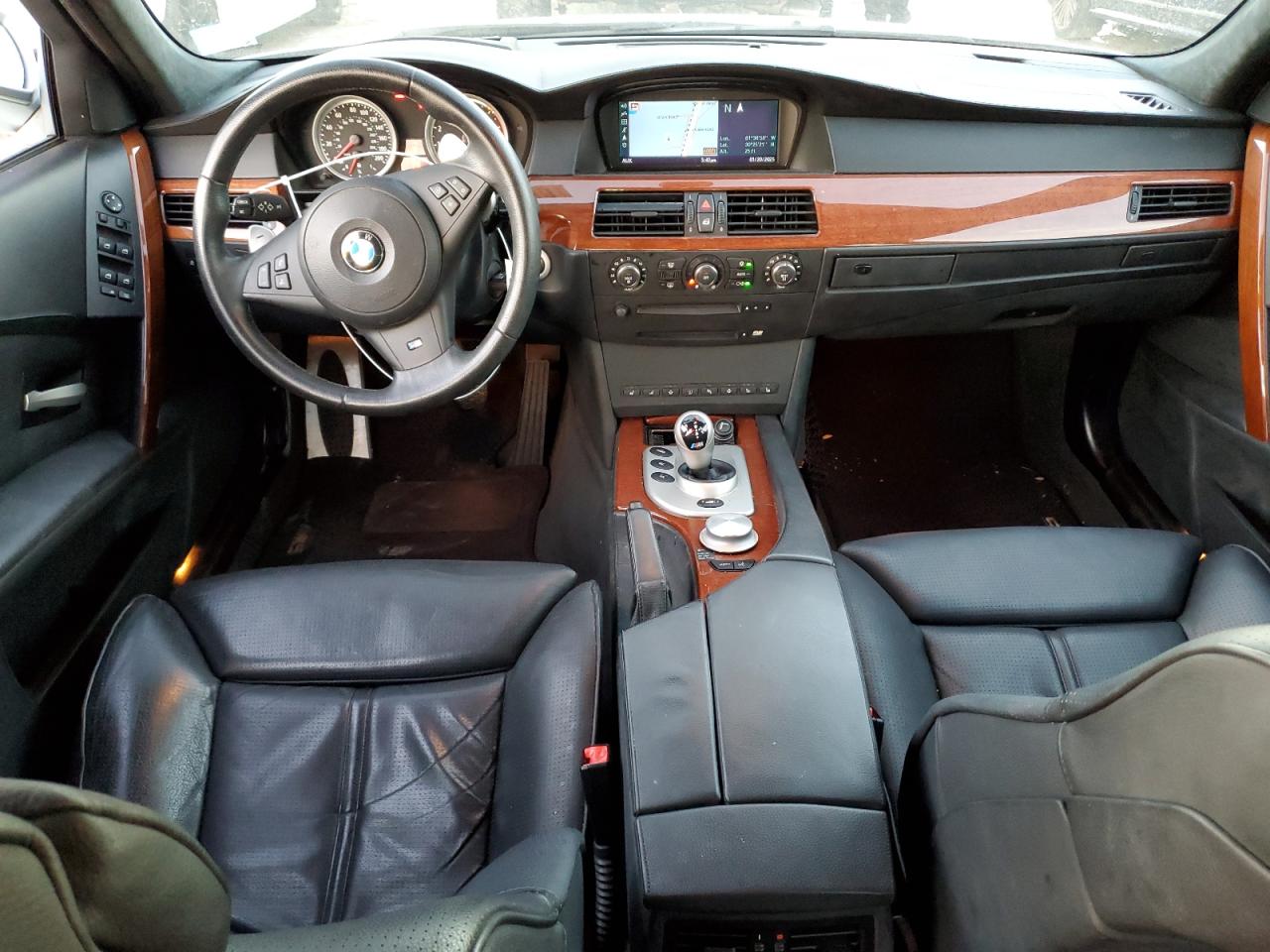 2006 BMW M5 VIN WBSNB935X6B584165 Copart auction photo, water/flood damage thumbnail 8