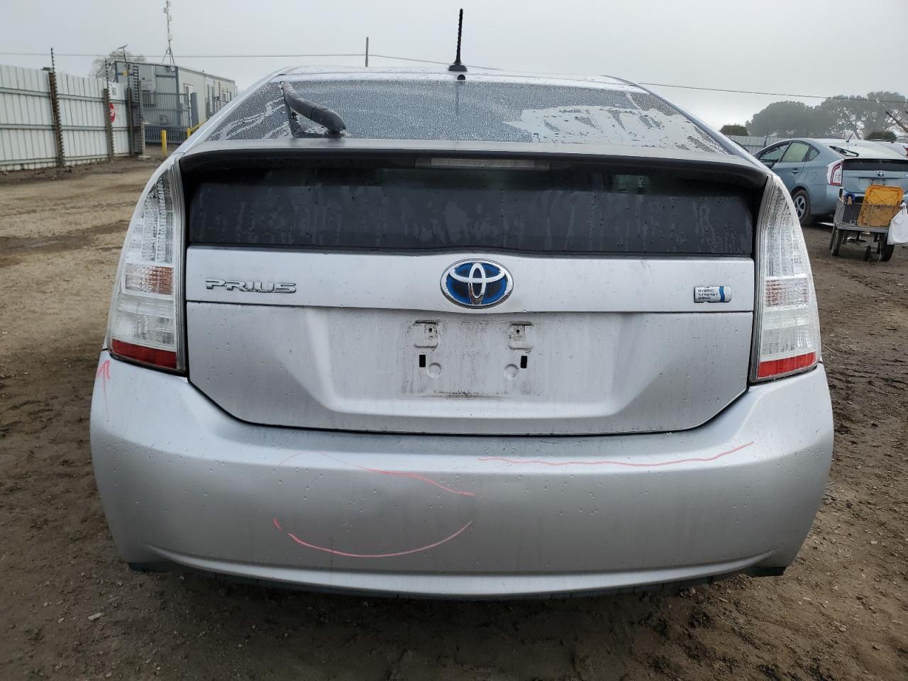 2011 Toyota Prius VIN JTDKN3DU2B5369778 Copart auction photo, front end / side damage thumbnail 6