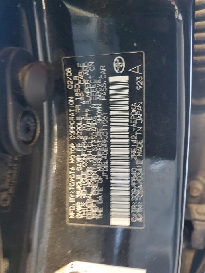 2009 Toyota Corolla VIN JTDBL40E49J011061 Copart auction photo, mechanical damage thumbnail 12