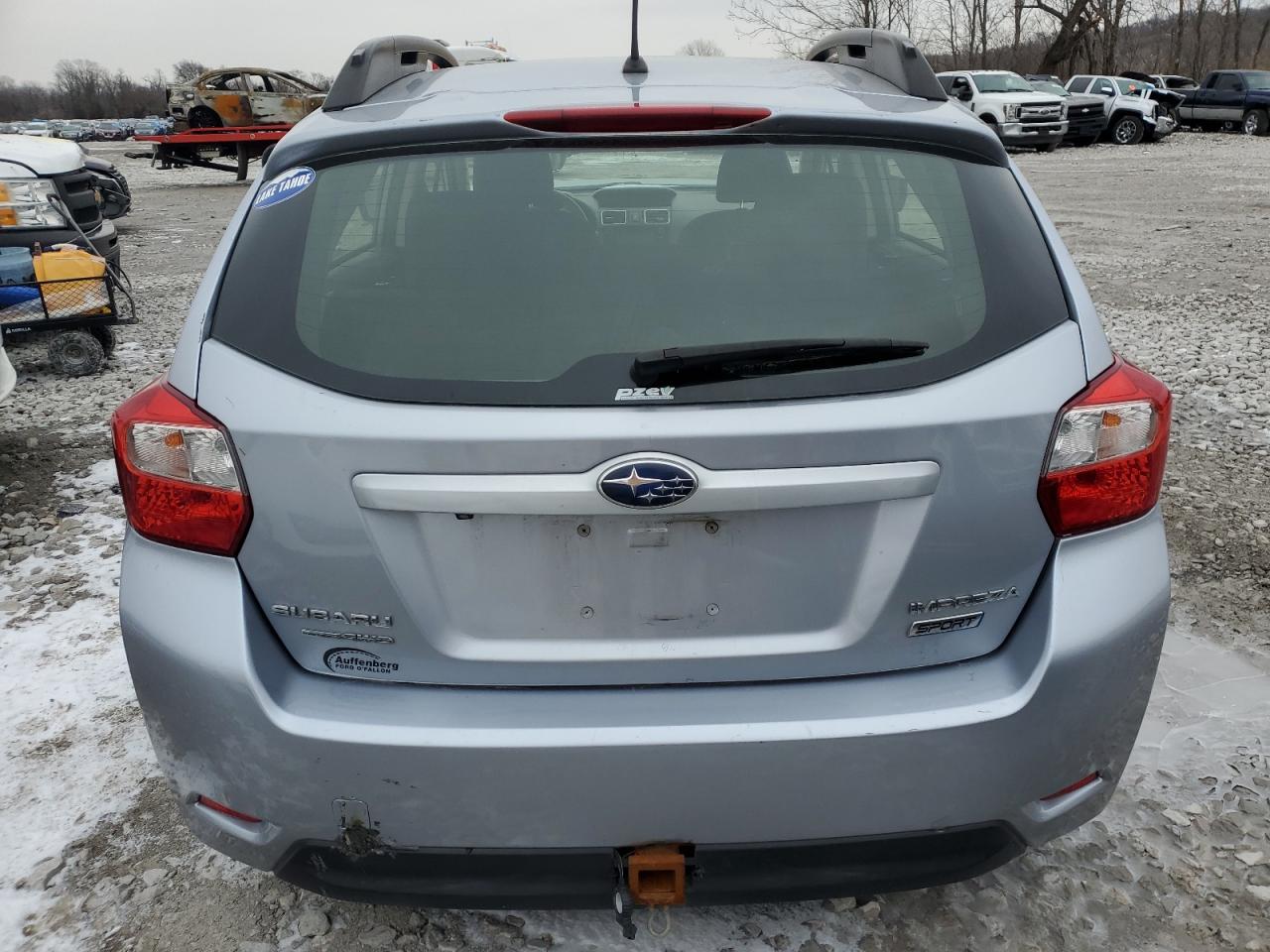 2015 Subaru Impreza VIN JF1GPAU63F8306494 Copart auction photo, frame damage damage thumbnail 6