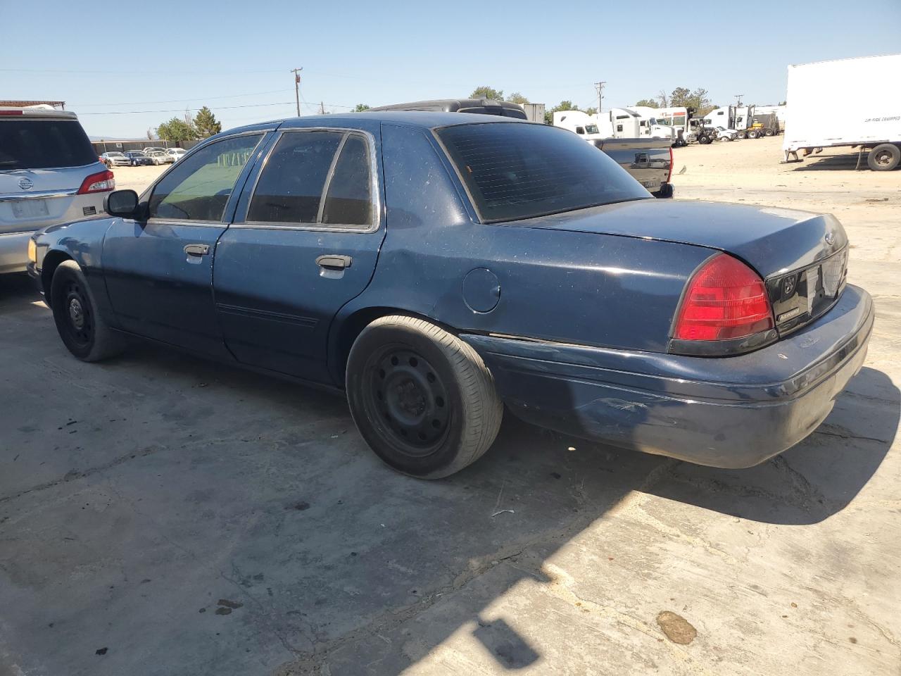 2010 Ford Crown Victoria VIN 2FABP7BV4AX127591 Copart auction photo, rear end damage thumbnail 2