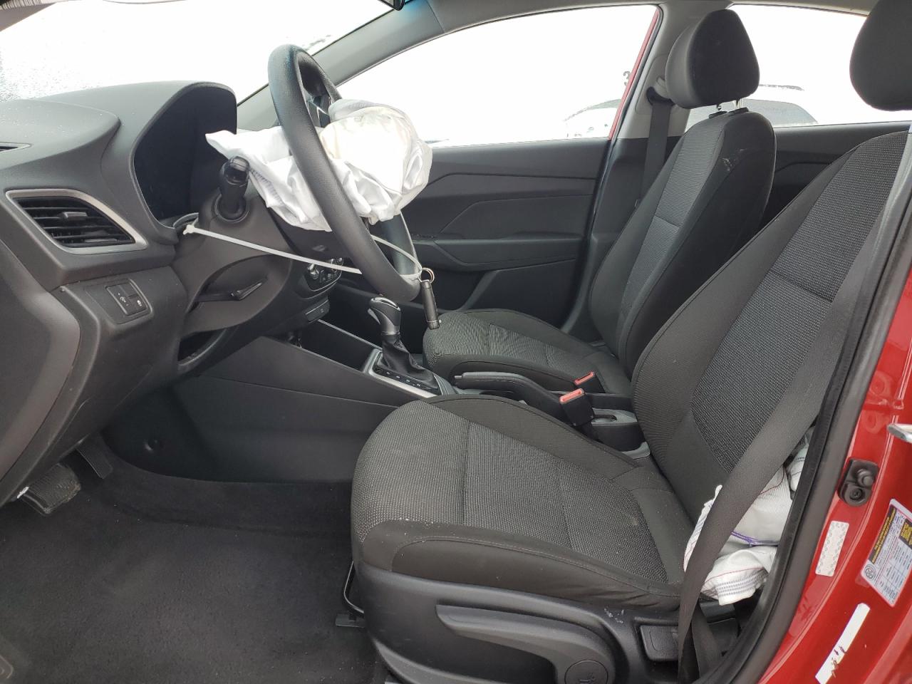 2020 Hyundai Accent VIN 3KPC24A65LE105016 Copart auction photo, front end / minor dent/scratches damage thumbnail 7