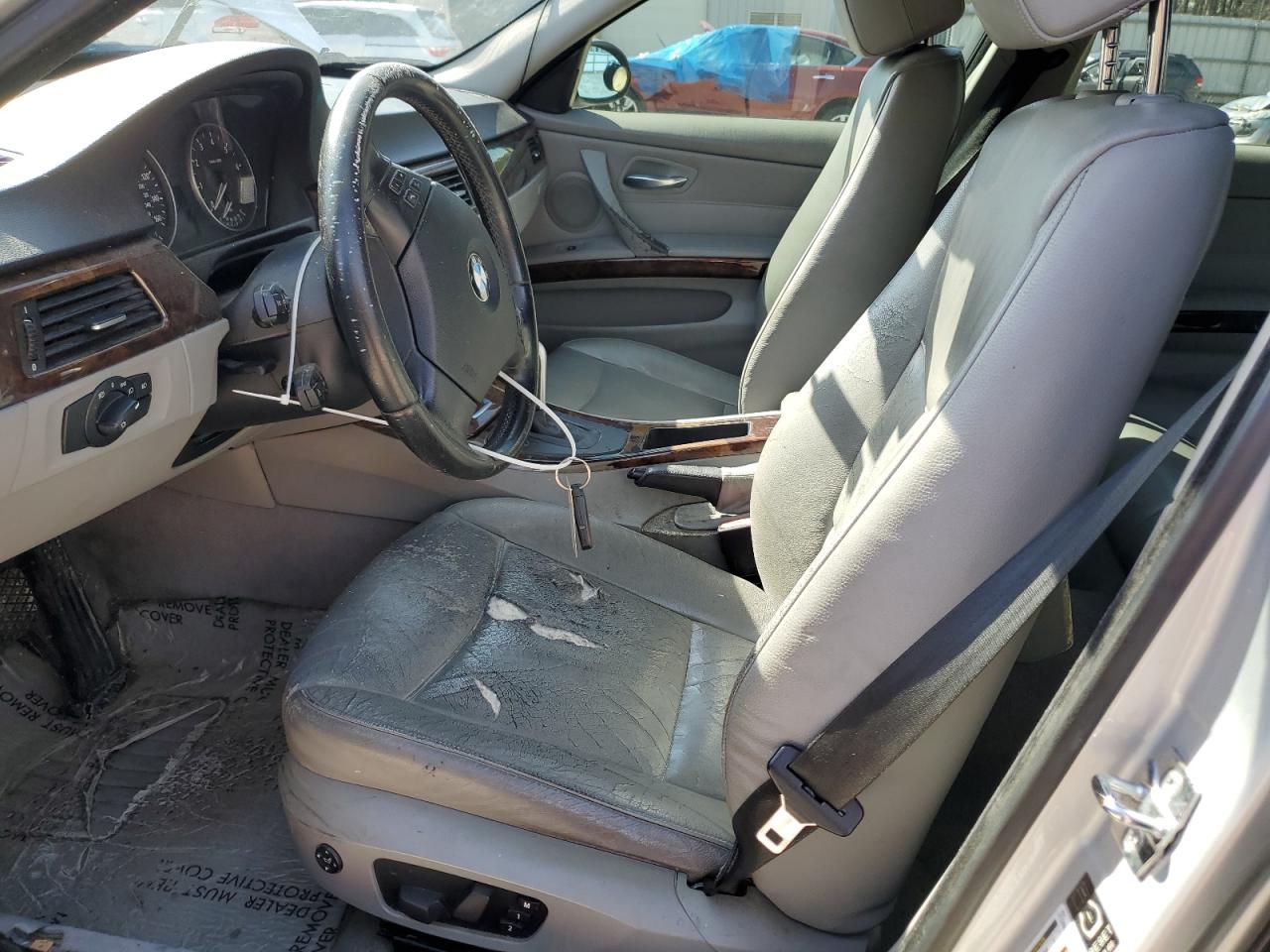 2006 BMW 3er VIN WBAVB13596PT15390 Copart auction photo, front end / side damage thumbnail 7