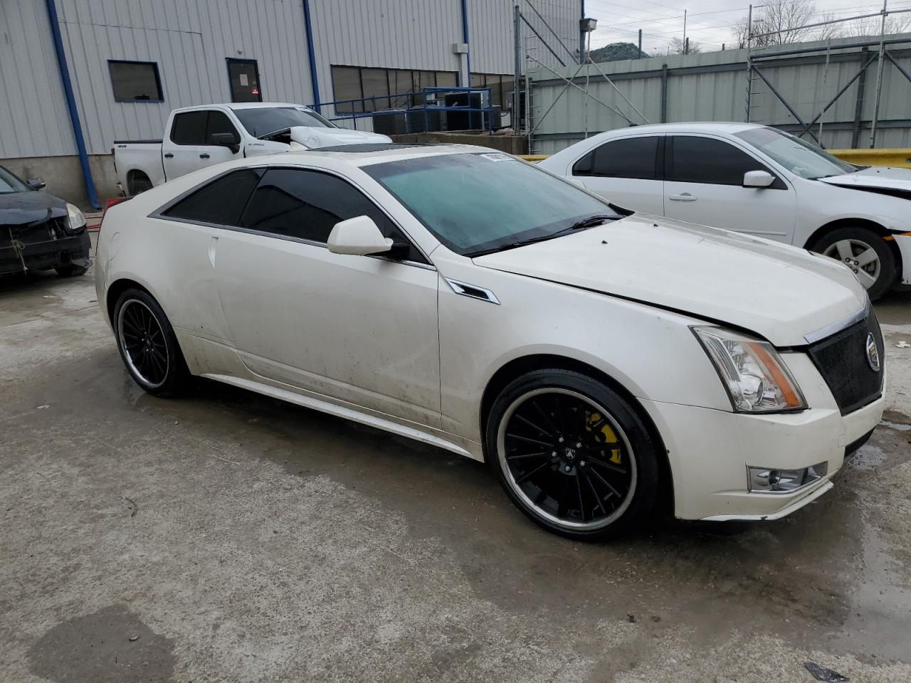 2012 Cadillac CTS VIN 1G6DL1E39C0120520 Copart auction photo, front end damage thumbnail 4