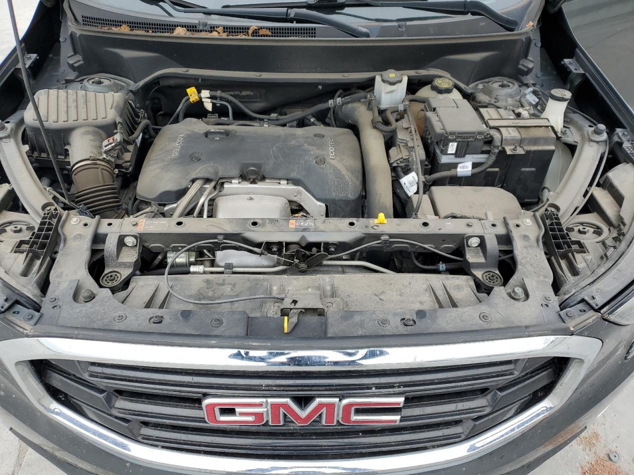 2018 GMC Terrain VIN 3GKALMEX0JL161112 Copart auction photo, rear end / minor dent/scratches damage thumbnail 12
