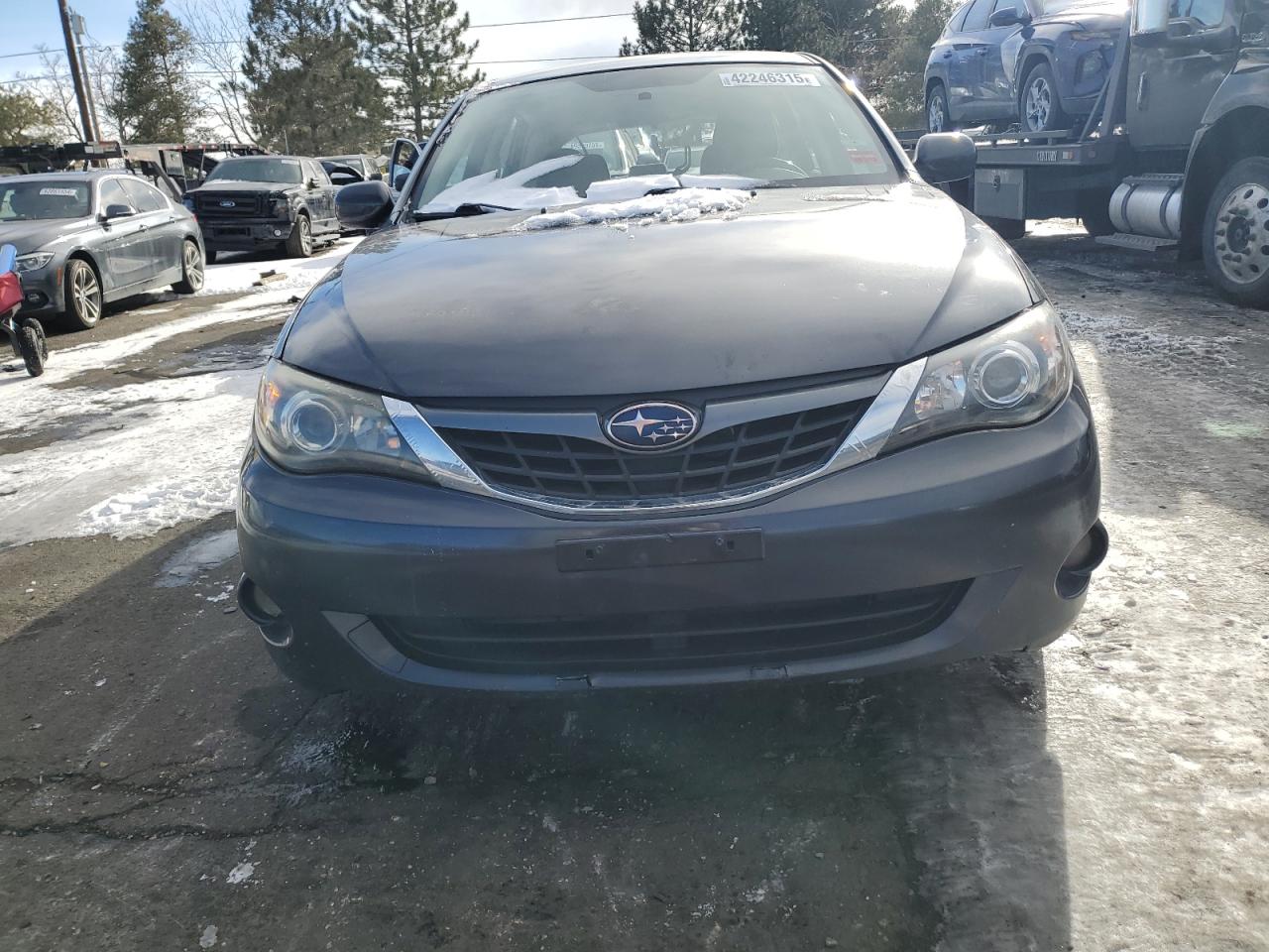 2008 Subaru Impreza VIN JF1GH61688H813232 Copart auction photo, rear end damage thumbnail 5