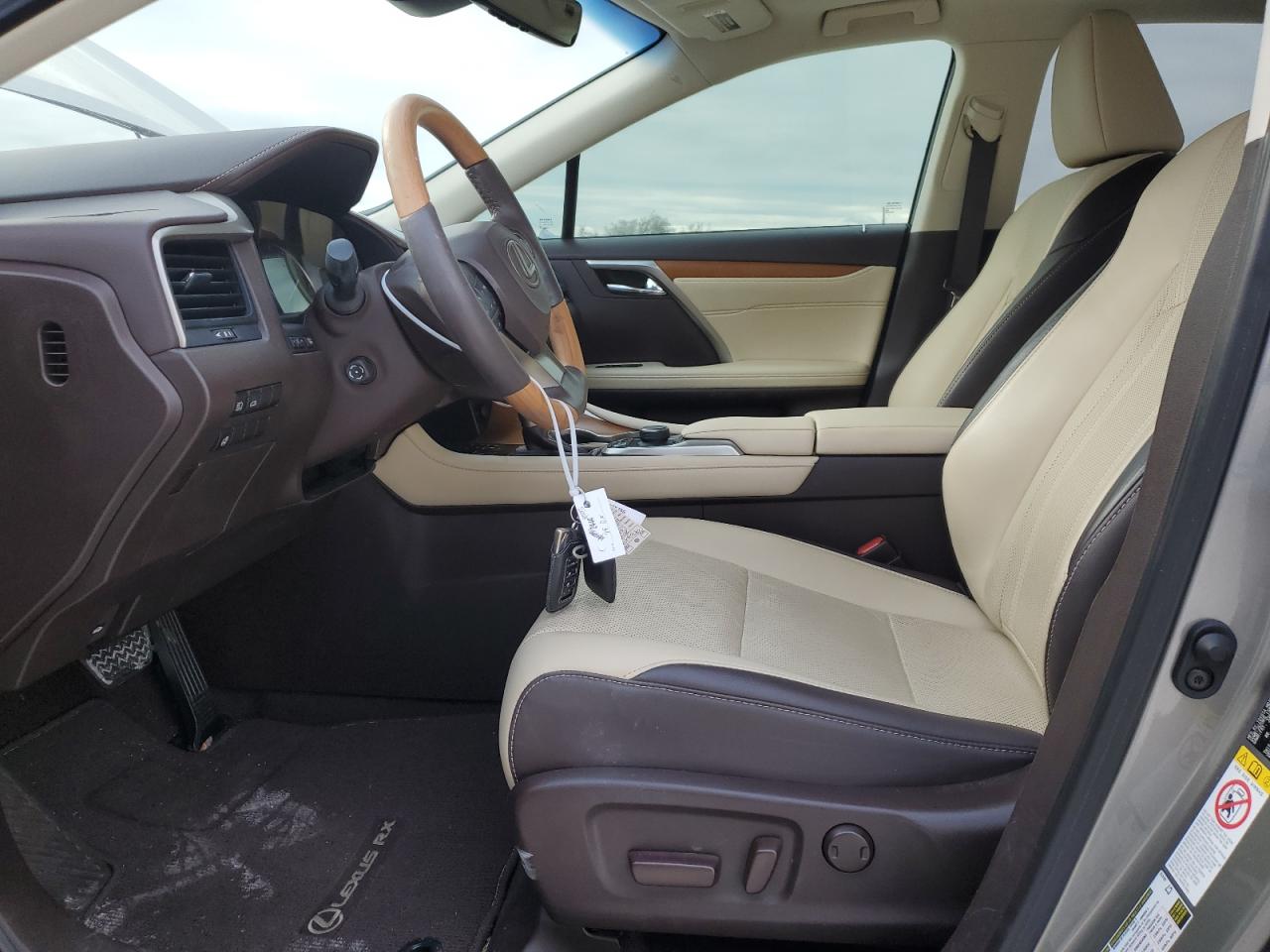 2019 Lexus RX VIN 2T2ZZMCA0KC128283 Copart auction photo, side damage thumbnail 7