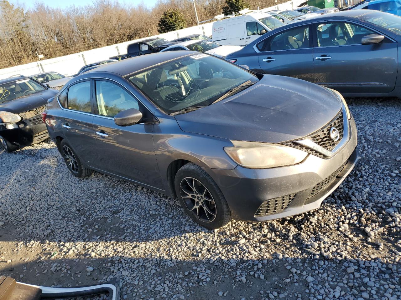 2017 Nissan Sentra VIN 3N1AB7AP9HL661126 Copart auction photo, rear end damage thumbnail 4