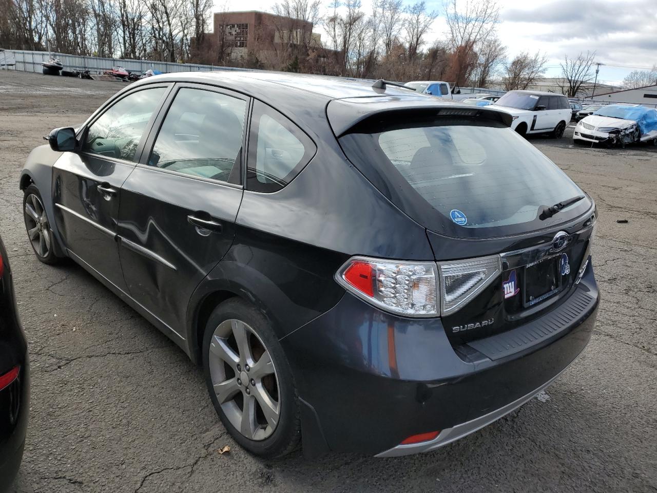 2008 Subaru Impreza VIN JF1GH63698H828366 Copart auction photo, front end / side damage thumbnail 2
