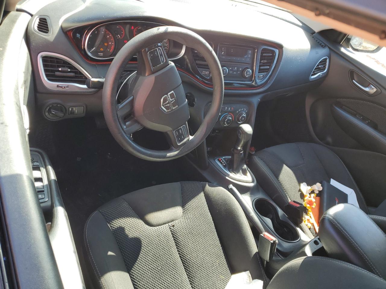 2016 Dodge Dart VIN 1C3CDFBA0GD660265 Copart auction photo, front end / side damage thumbnail 8
