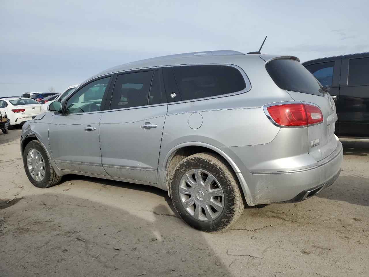 2016 Buick Enclave VIN 5GAKRBKD4GJ308112 Copart auction photo, front end / side damage thumbnail 2