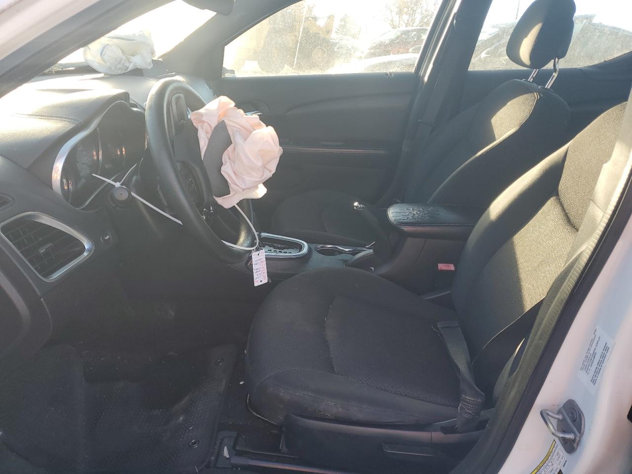 2013 Dodge Avenger VIN 1C3CDZAB3DN593954 Copart auction photo, front end / side damage thumbnail 7