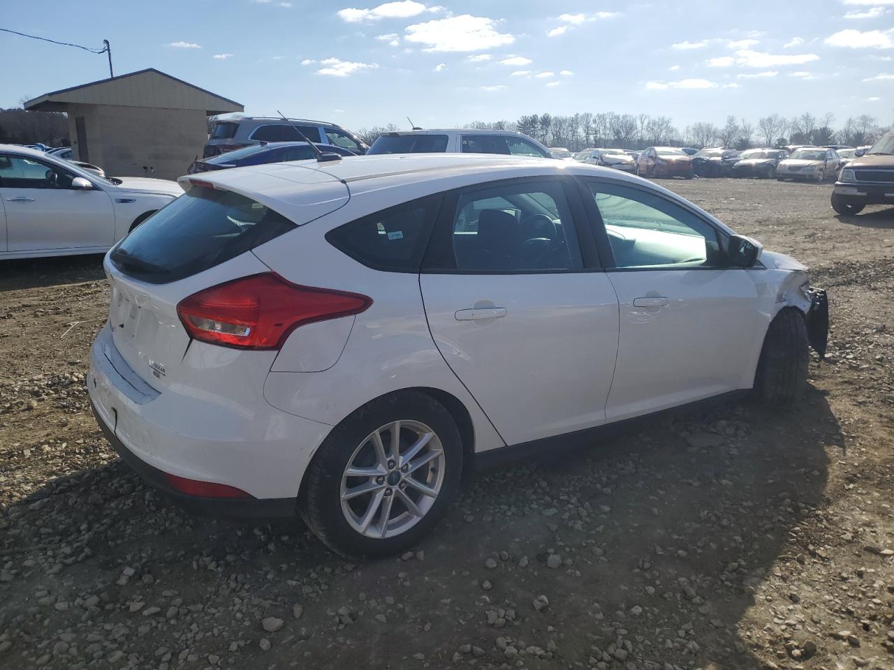 2018 Ford Focus VIN 1FADP3K24JL224858 Copart auction photo, front end / rear end damage thumbnail 3