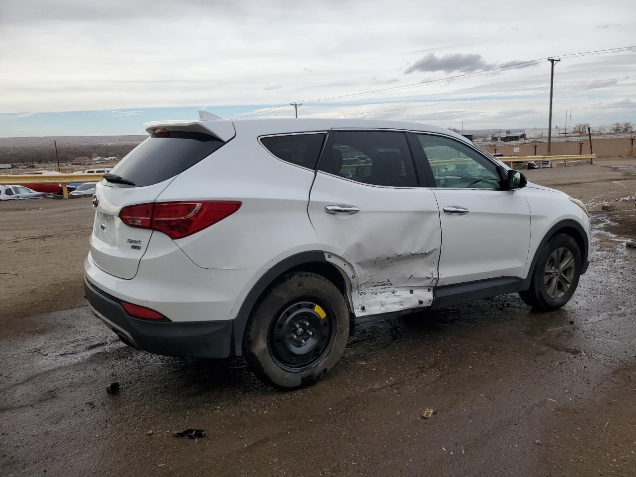 2013 Hyundai Santa Fe VIN 5XYZTDLB2DG035402 Copart auction photo, side damage thumbnail 3