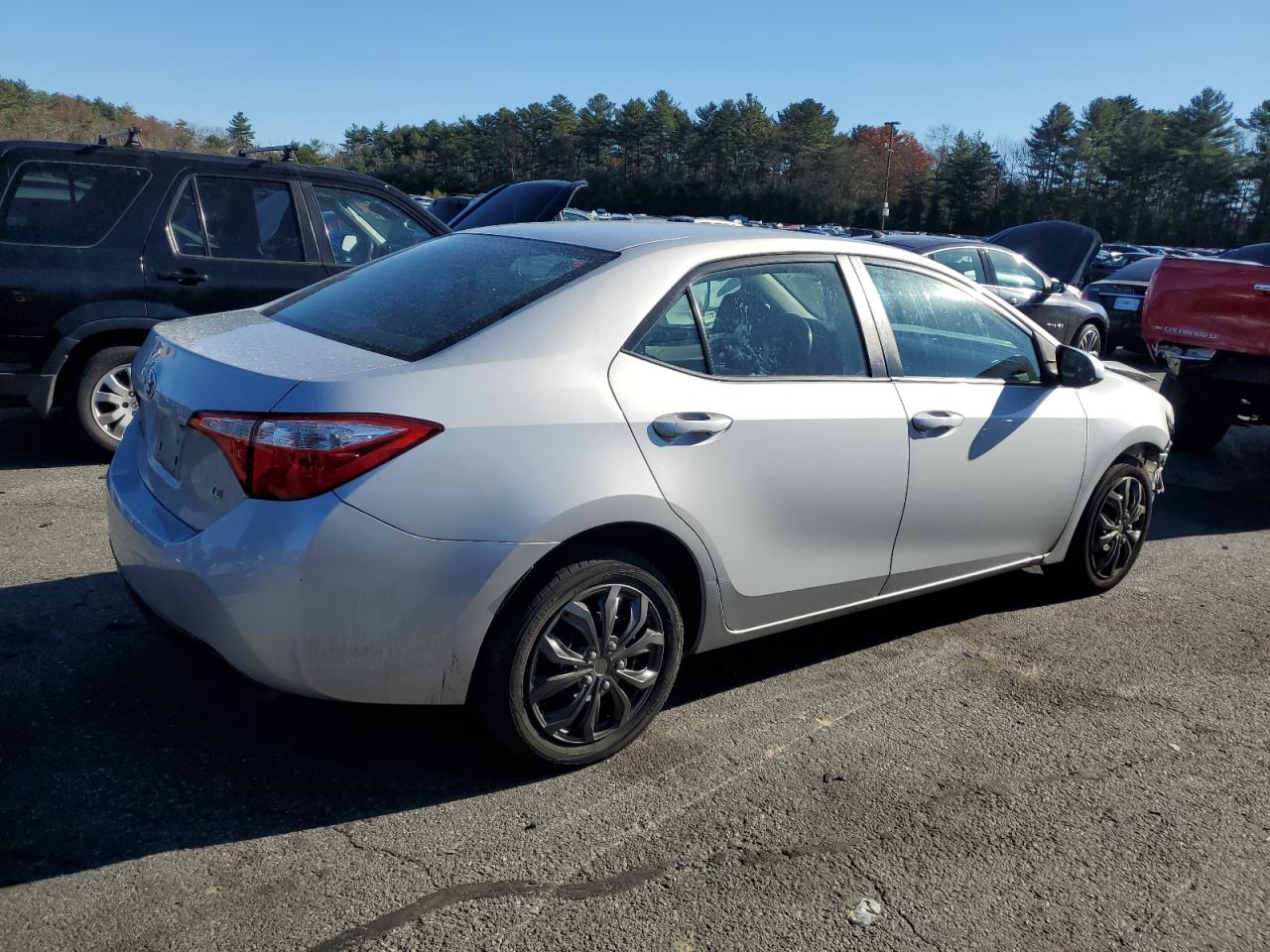 2014 Toyota Corolla VIN 2T1BURHE3EC194814 Copart auction photo, front end / minor dent/scratches damage thumbnail 3