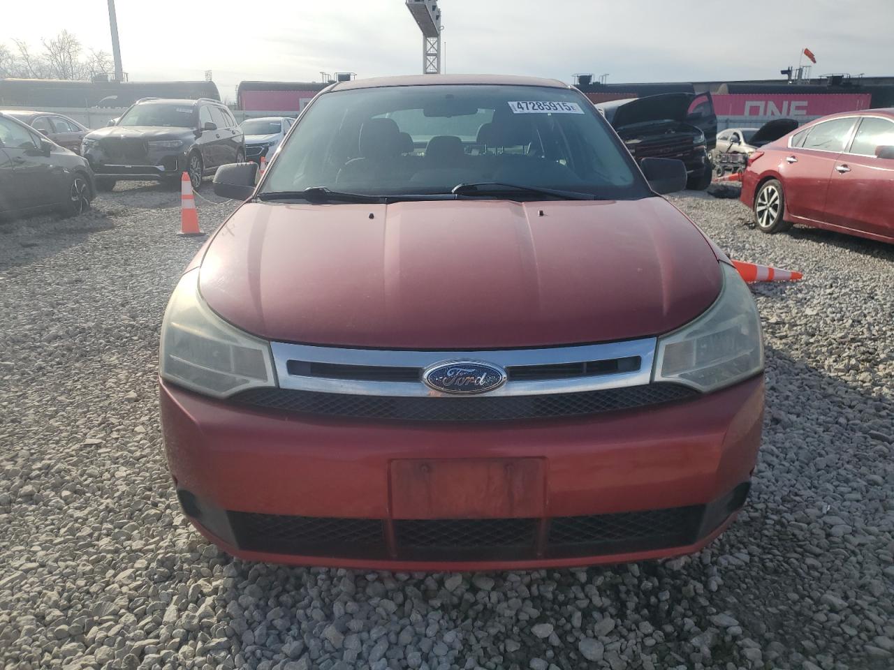 2009 Ford Focus VIN 1FAHP35N99W174931 Copart auction photo, rear end damage thumbnail 5